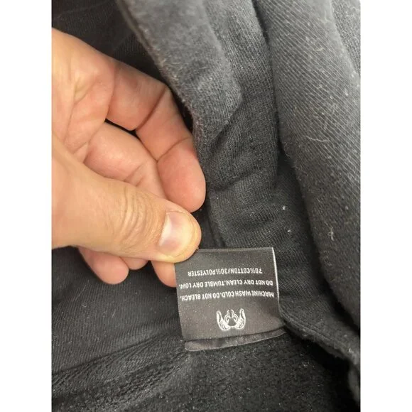 KUIU Hoodie Mens Large Black Pullover Fleece Sweatshirt Hunting Graphic Logo - Picture 3 of 7